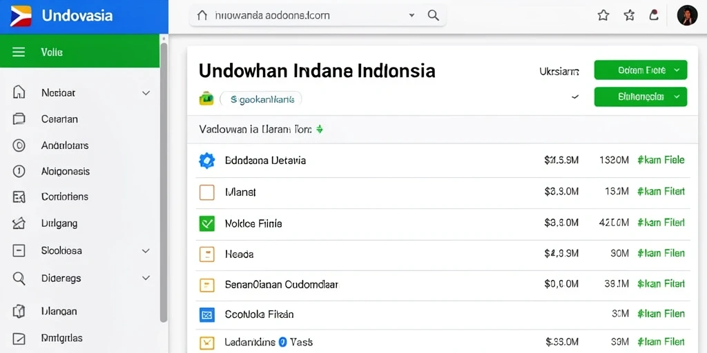 Tangkapan layar menunjukkan antarmuka utama 55RP.
