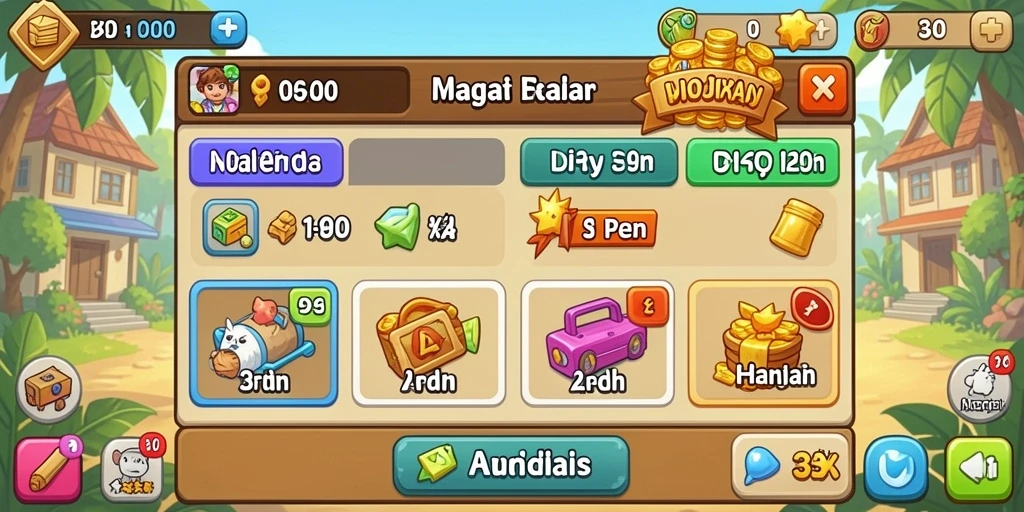 Antarmuka pengguna yang intuitif dan menarik.