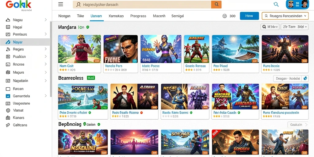 Tampilan antarmuka yang user-friendly dan menarik.