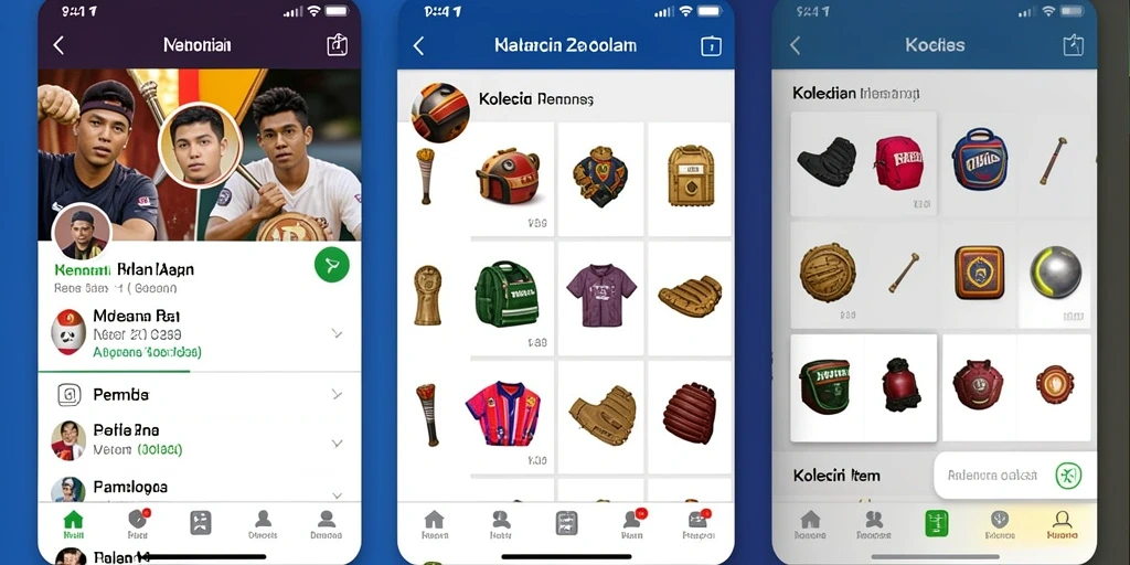 Tampilan antarmuka yang menarik dan modern.