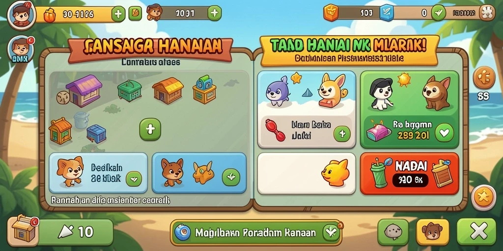 Tampilan antarmuka PIONTOGEL yang menarik.