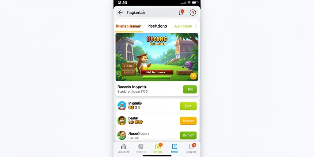 Tampilan awal yang menarik dan informatif.