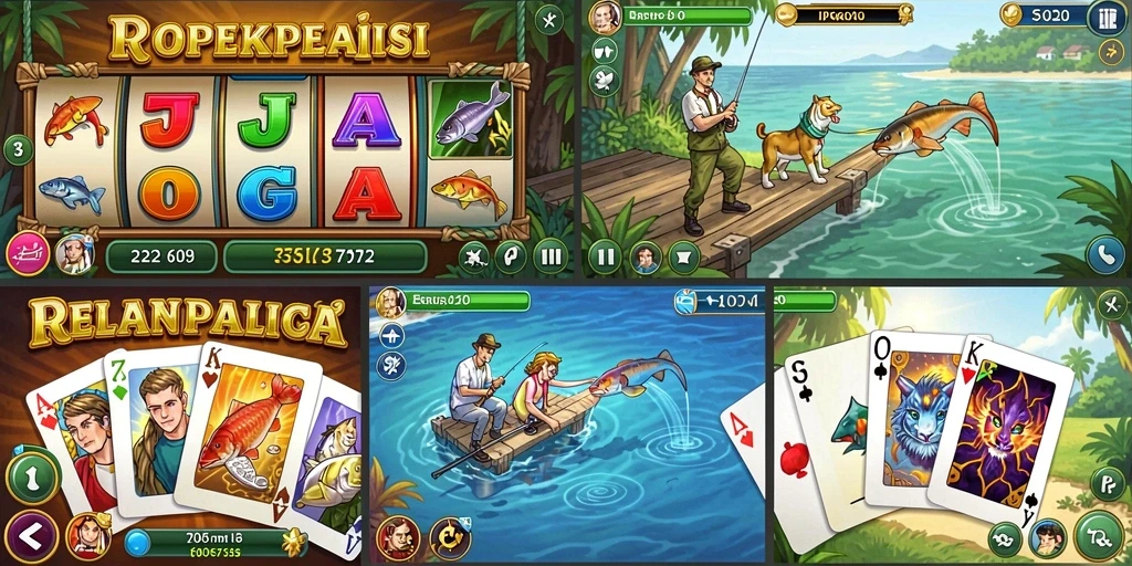 Screenshot menunjukkan tampilan antarmuka yang menarik.