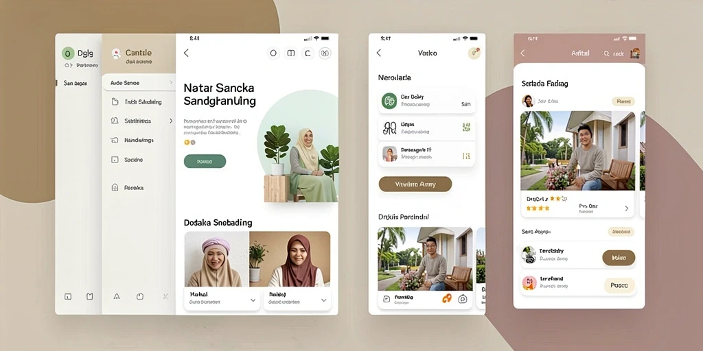 Tampilan menarik dari home screen Y89.