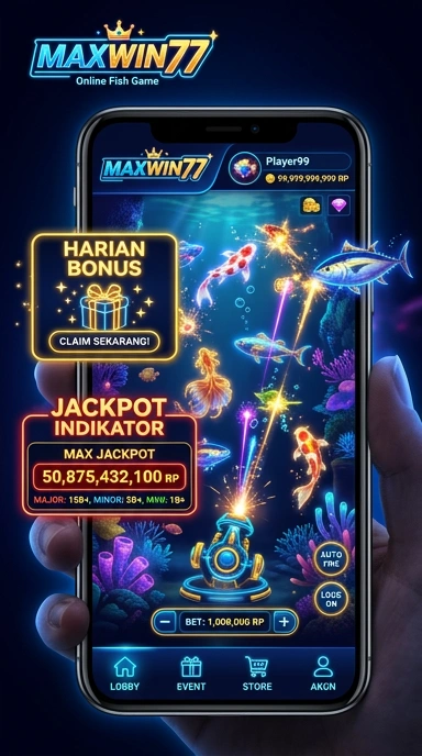 Cuplikan layar menu unduhan maxwin77 untuk perangkat Android